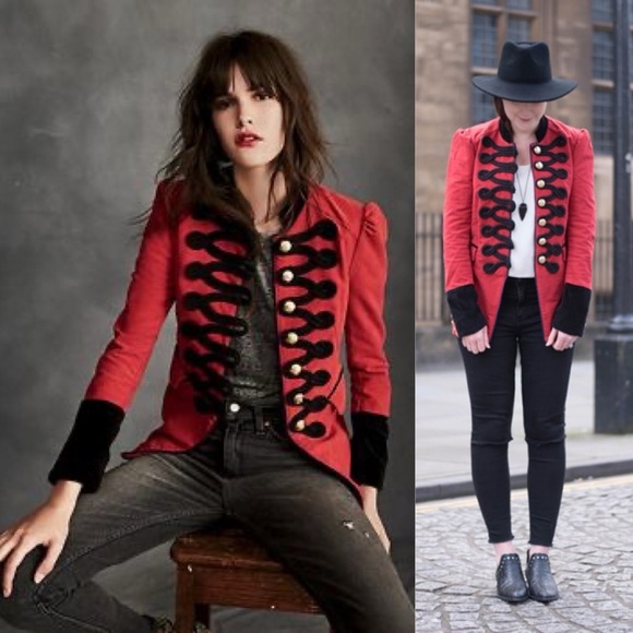 Free People Military Blazer Jacket - Picture 5 of 16
